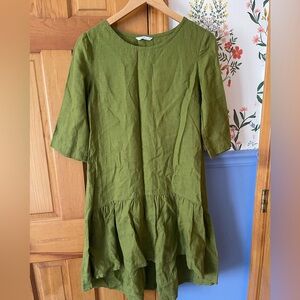 Linenfox Drop Waist Dress